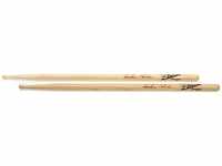 Zildjian Artist Series Hickory Drumsticks - Dennis Chambers - Wood Tip Signature
