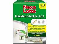 Nexa Lotte Insektenschutz 3-in-1 Starterpack, Mückenstecker, Elektroverdampfer...