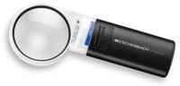 Eschenbach Optik Lupe Handlupe mit LED-Beleuchtung mobiluxLED Vergr&ouml;&szlig;erung: 5X