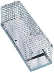 Nobby 87130 Ratten oder Wieselfalle mit Blechwippe, 40 x 12 x 12 cm