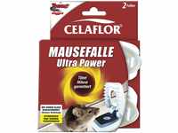 Celaflor Mausefalle "Ultra Power", kraftvolle Schlagfalle, Entsorgung ohne...