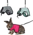 Trixie 61513 Softgeschirr mit Leine f&uuml;r Kaninchen, Nylon, 25&ndash;32 cm, 1,20 m