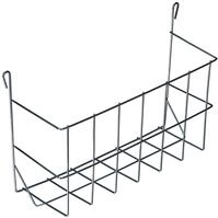 Kerbl Pet Heuraufe, Futterraufe, 30 cm, Metall verzinkt, Kaninchen, Hasen,