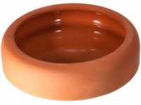 Trixie 60672 Keramiknapf mit abgerundetem Rand, 500 ml/ø 17 cm terracotta