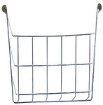 Kerbl Pet Heuraufe, Futterraufe, 25 cm, Metall verzinkt, Kaninchen, Hasen,