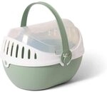 Nobby Transportbox ELMO, Nager, mittel, botanikgr&uuml;n, 30,5 x 24,5 x 20,5 cm