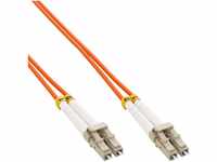 InLine 88543 LWL Duplex Kabel, LC/LC, 50/125µm, OM2, 3m