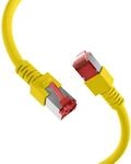 EFB-Elektronik RJ45 Patchkabel S/FTP, Cat.6, LSZH, 0.5m, gelb, 3 St&uuml;ck