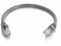 Cables to Go 83366 Category 6 geschirmt Patch Kabel (550MHz, 1m) grau