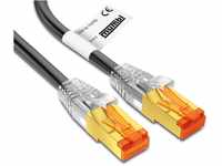 mumbi LAN Kabel 5m CAT 7 Rohkabel Netzwerkkabel S/FTP PimF CAT7 Rohkabel Ethernet