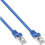 InLine 72500B Patchkabel, SF/UTP, Cat.5e, blau, 10m