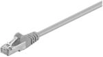 Goobay 50144 CAT 5e Patchkabel, SF/UTP, Grau, CCA Kupfergemisch