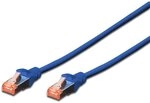 DIGITUS LAN Kabel Cat 6 &ndash; 0,25 m &ndash; S/FTP Geschirmt &ndash; 1 Gbit/s &ndash; 250 MHz &ndash;