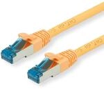 VALUE Patchkabel Kat.6A (Class EA) S/FTP (PiMF), LSOH, gelb, 2 m