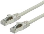 VALUE Patchkabel Kat.6 (Class E) S/FTP (PiMF), LSOH, grau, 0,5 m