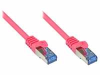Good Connections Cat.6A Ethernet LAN Patchkabel mit Rastnasenschutz RNS, S/FTP,...