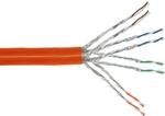 InLine 77050I Duplex Verlegekabel Cat.7a, S/FTP (PiMF), 2x 4x2x0,58 AWG23,...