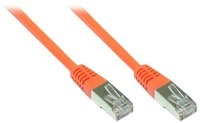 Good Connections Patchkabel, Cat. 6, S/FTP, PiMF, PVC, 250MHz, orange, 5m