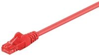 Goobay 68441 CAT 6 Patchkabel, U/UTP, Rot