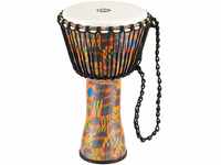Meinl Percussion 25cm Rope Tuned Travel Series Djembe Trommel - Musikinstrument...