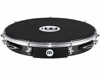 Meinl Percussion PA10ABS-BK-NH ABS Pandeiro mit Nappafell, 25,40 cm (10 Zoll)