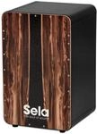 Sela SE 089 CaSela Black Dark Nut Snare Cajon - Hard Splash Spielfl&auml;che,...