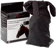 Covalliero Fliegenschutzmaske Pony mit Ohrenschutz+N&uuml;sternkordel