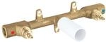 Grohe Zweihand Unterputz-Universal-Einbauk&ouml;rper 32706000 Chrom Einbautiefe:...