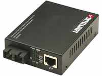 Intellinet 506502 Fast Ethernet Medienkonverter 10/100Base TX auf 100Base-FX...