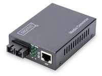DIGITUS Medienkonverter - Singlemode - Gbit Ethernet - RJ45 / SC - 1310nm