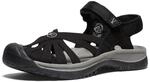 KEEN Damen ROSE SANDAL Sandale SCHWARZ/NEUTRALGRAU 40