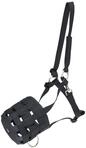 Kerbl 321626 Maulkorb Nylon Vollblut, schwarz