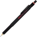rOtring 800+ Druckbleistift mit Stylus f&uuml;r Touchscreen | 0,5 mm | schwarzer...