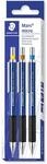 STAEDTLER Mars micro 775 SC WP3 Druckbleistift, rutschfeste Gummigriffzone, Set...