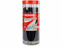Kores - Grafitos: HB-Bleistifte für Kinder und Erwachsene mit weicher Mine und