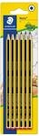 STAEDTLER Noris 120 Bleistift HB &ndash; 6er-Set, Sechskant | Robust, aus Upcycled...