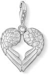 THOMAS SABO Damen Charm-Anh&auml;nger Herz Fl&uuml;gel Charm Club 925 Sterling Silber