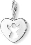 THOMAS SABO Charm-Anh&auml;nger Schutzengel-Herz 925er Sterlingsilber