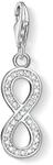 THOMAS SABO Damen Charm-Anh&auml;nger Unendlichkeitszeichen Charm Club 925 Sterling