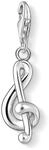 THOMAS SABO Charm-Anh&auml;nger Notenschl&uuml;ssel 925 Sterlingsilber