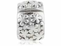 Pandora Blumenstrauß Clip aus Oxidiertem Sterling-Silber Moments Collection