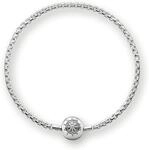 Thomas Sabo Damen Herren-Armband Karma Beads 925 Sterling Silber KA0001-001-12- ,