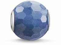Thomas Sabo Damen-Bead Dumortierit Karma Beads 925 Sterling Silber blau...