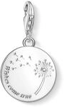 THOMAS SABO Charm-Anh&auml;nger Pusteblume wishes come true 925 Sterlingsilber