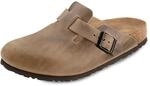 Birkenstock Classic Boston Leder 960811, Clogs, Braun (Tabacco Brown 7888), 43...