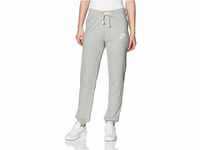 Nike Damen Hose Sportswear Gym Vintage, Dark Grey Heather/Sail, L, CJ1793-063
