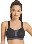 Anita Damen Sport-BH Dynamix-Star Sport BH, Schwarz/Anthrazit, 90B EU