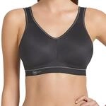 Anita Active Damen BH (Ohne B&uuml;gel), 5521 Sport-BH, Gr. 70B, Schwarz (schwarz 001)