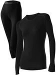 L&ouml;ffler Damen Set 3/4 Hose Transtex Warm, schwarz, 44, 12783