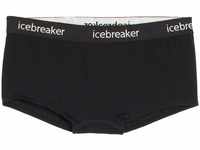 Icebreaker Merino Sprite Hot Pants Damen - Unterwäsche aus Merinowolle - Black, M